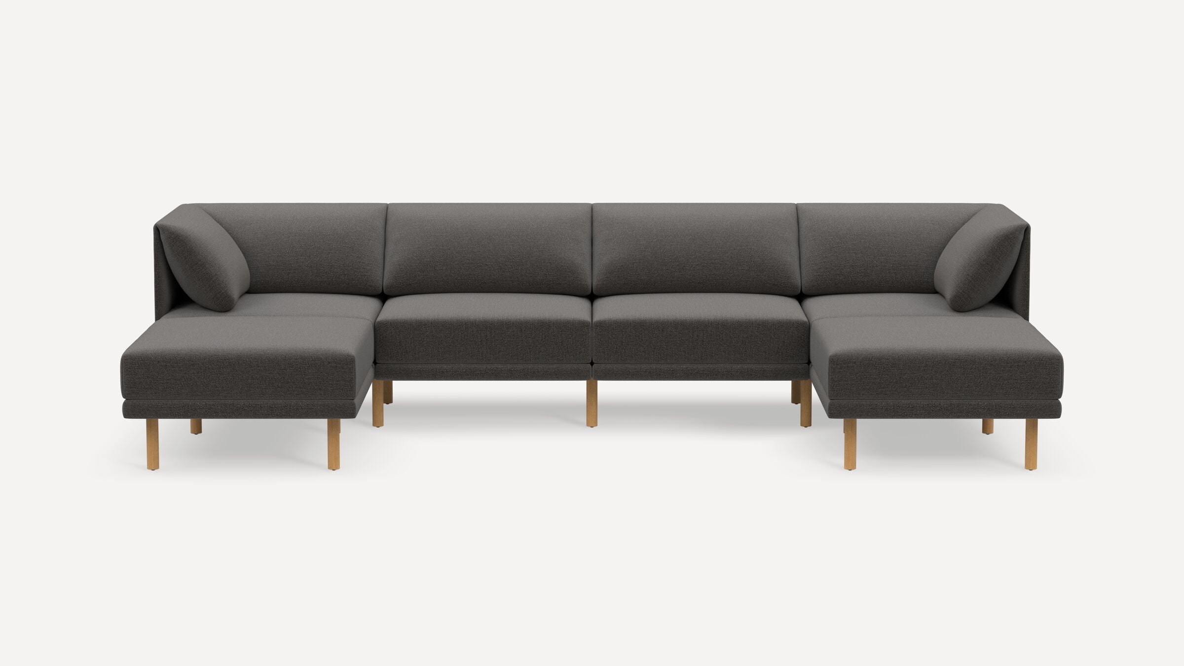 Range Plus 6-Piece Sectional Double Lounger