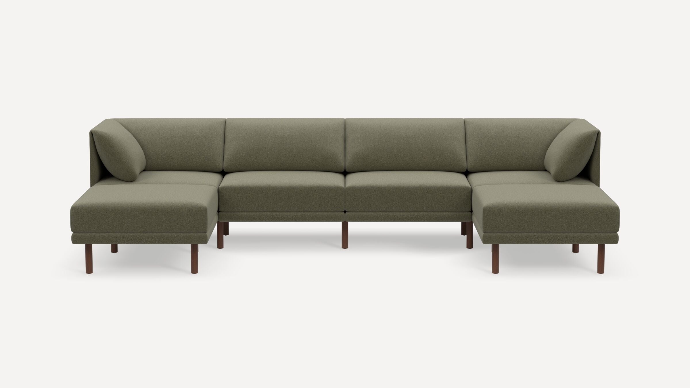 Range Plus 6-Piece Sectional Double Lounger