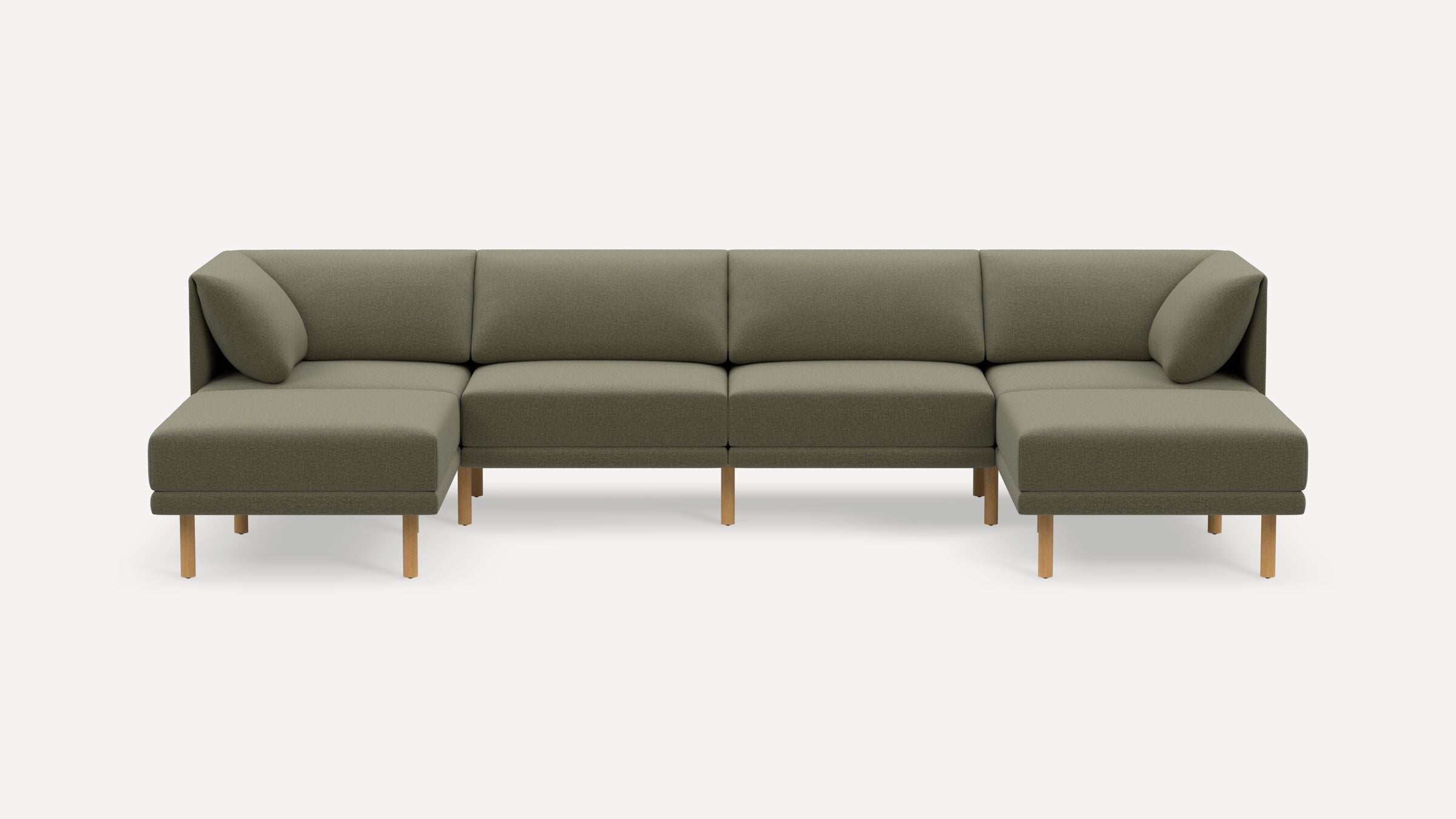 Range Plus 6-Piece Sectional Double Lounger