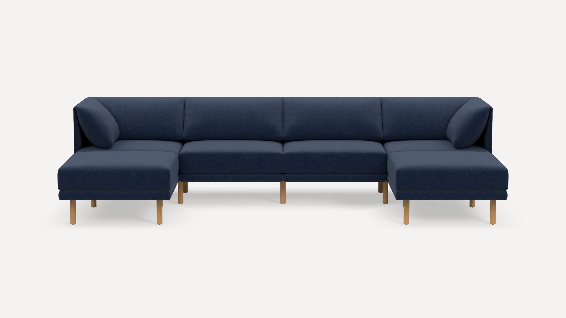 Range Plus 6-Piece Sectional Double Lounger