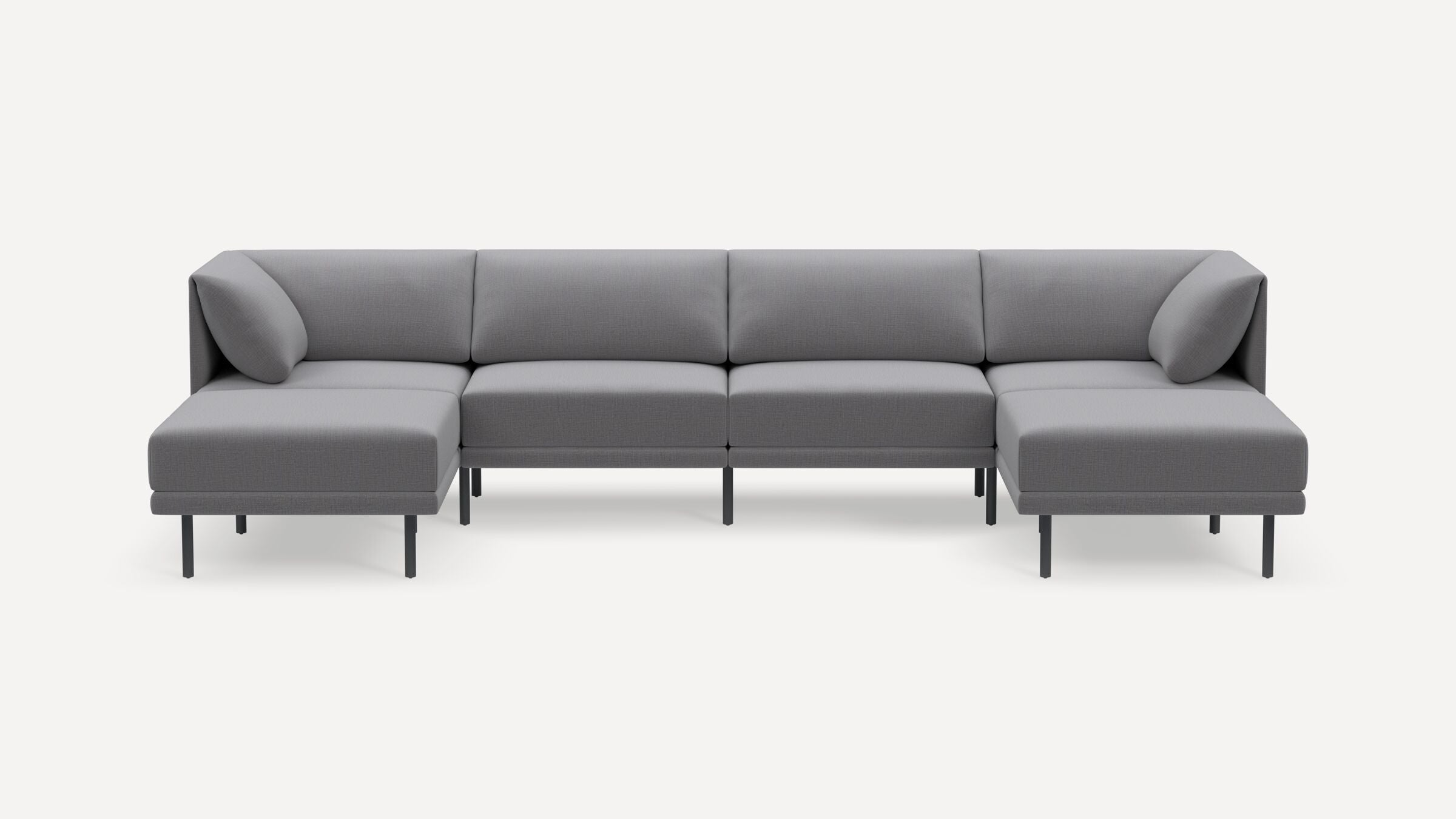 Range Plus 6-Piece Sectional Double Lounger