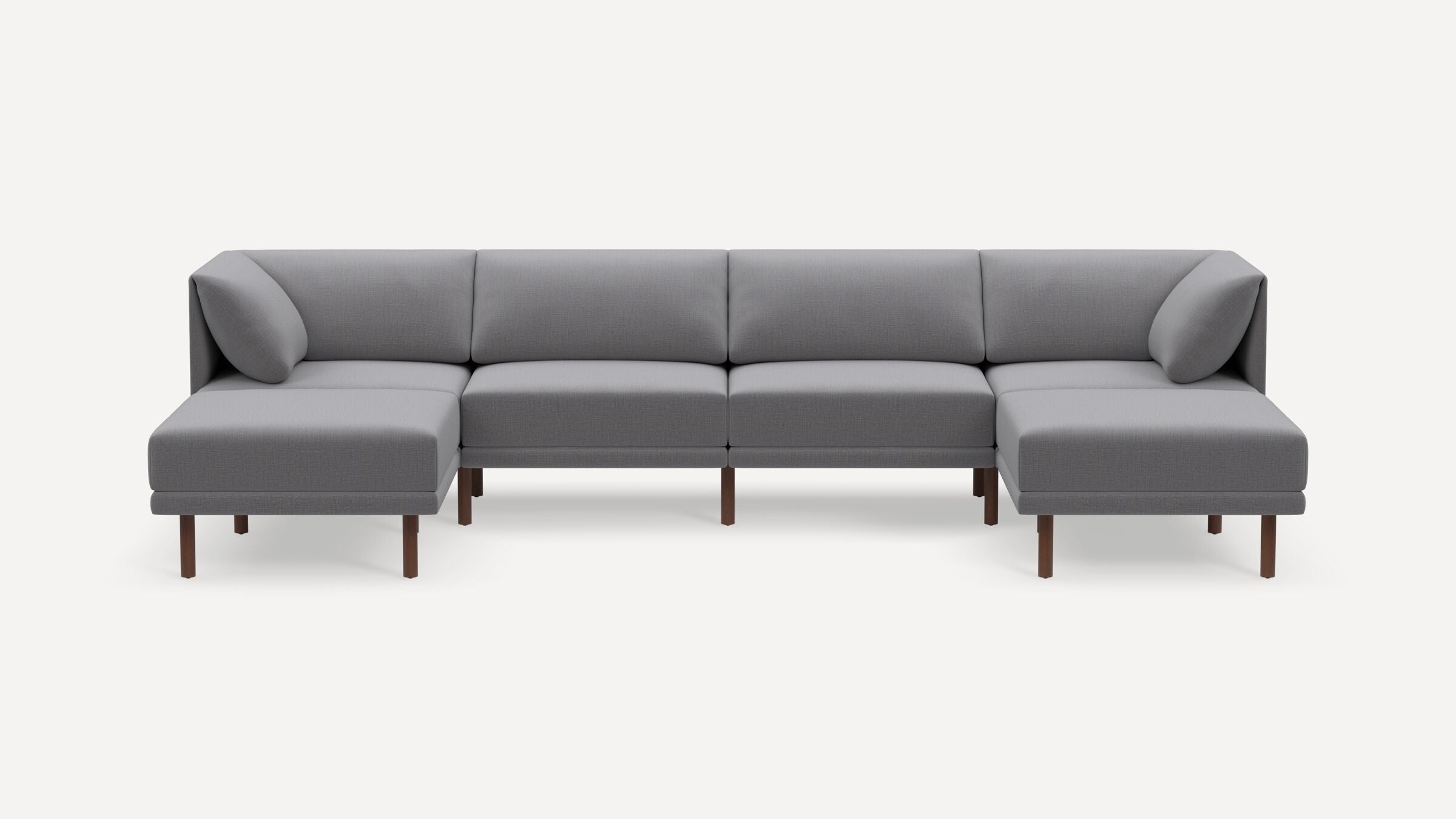 Range Plus 6-Piece Sectional Double Lounger
