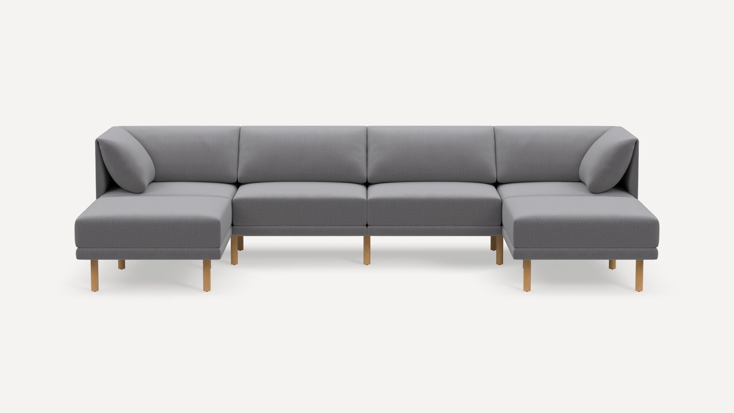 Range Plus 6-Piece Sectional Double Lounger