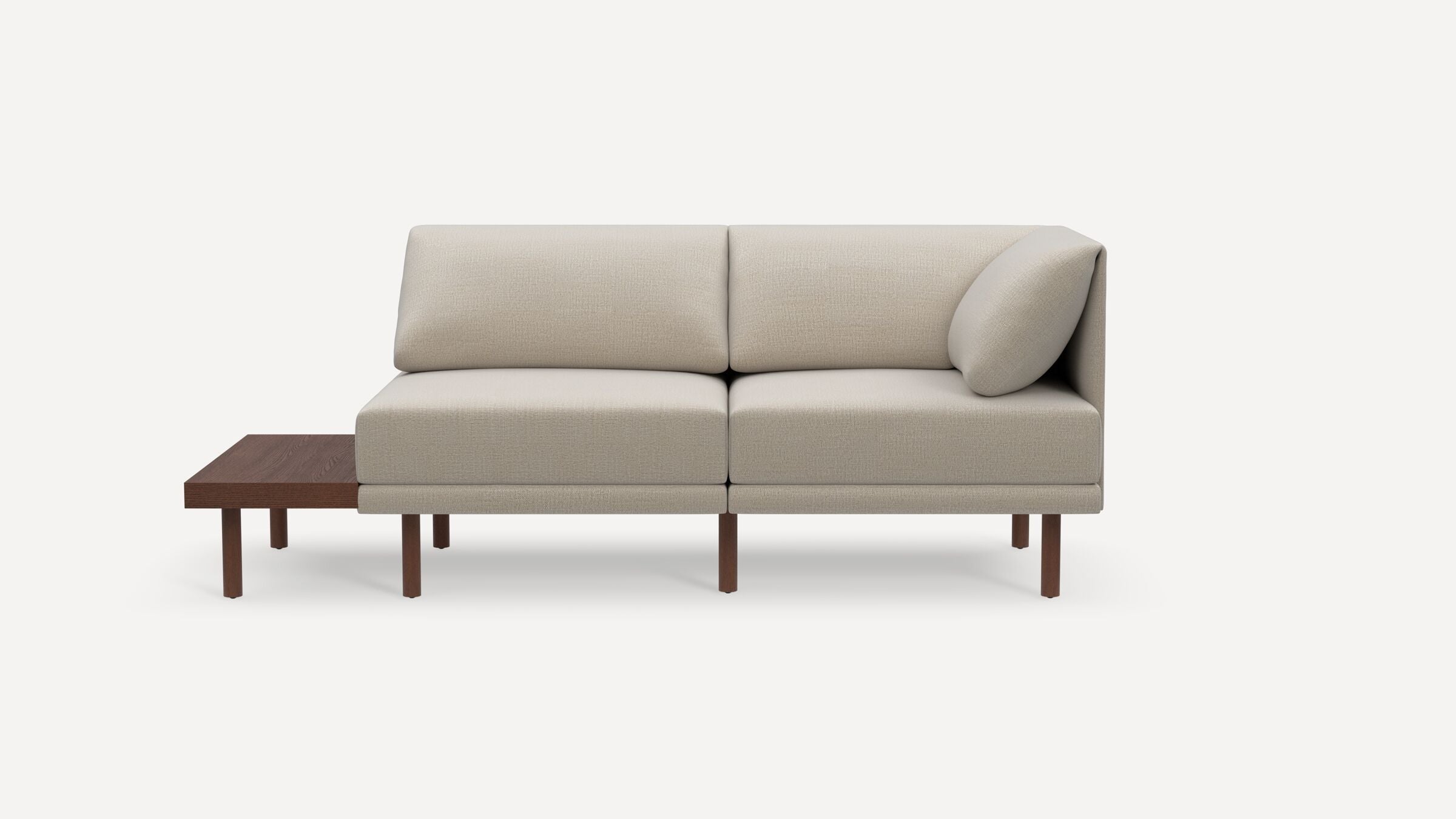 Range Plus 2-Piece One Arm Sofa with Table