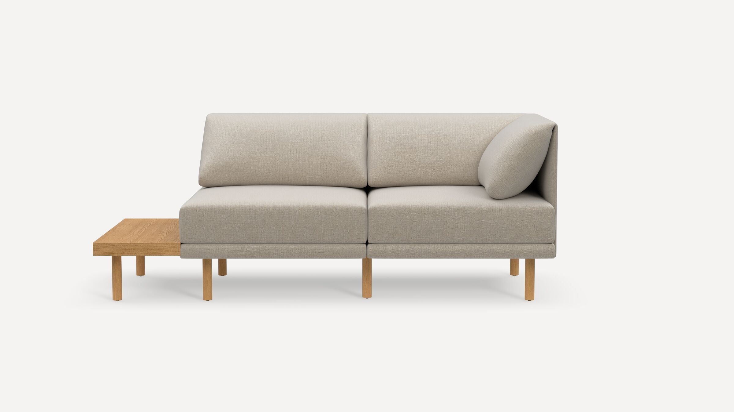 Range Plus 2-Piece One Arm Sofa with Table