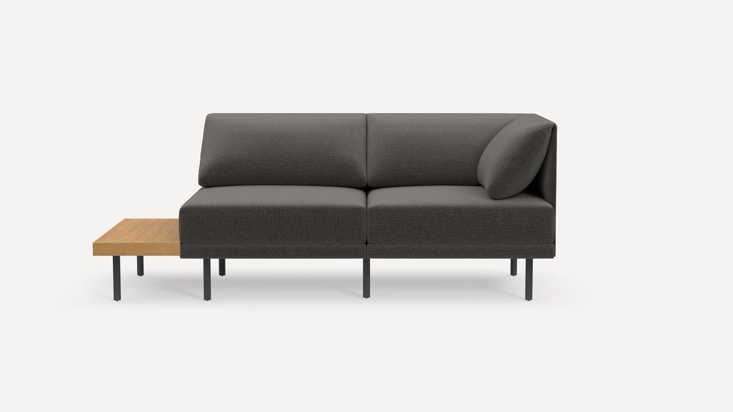 Range Plus 2-Piece One Arm Sofa with Table