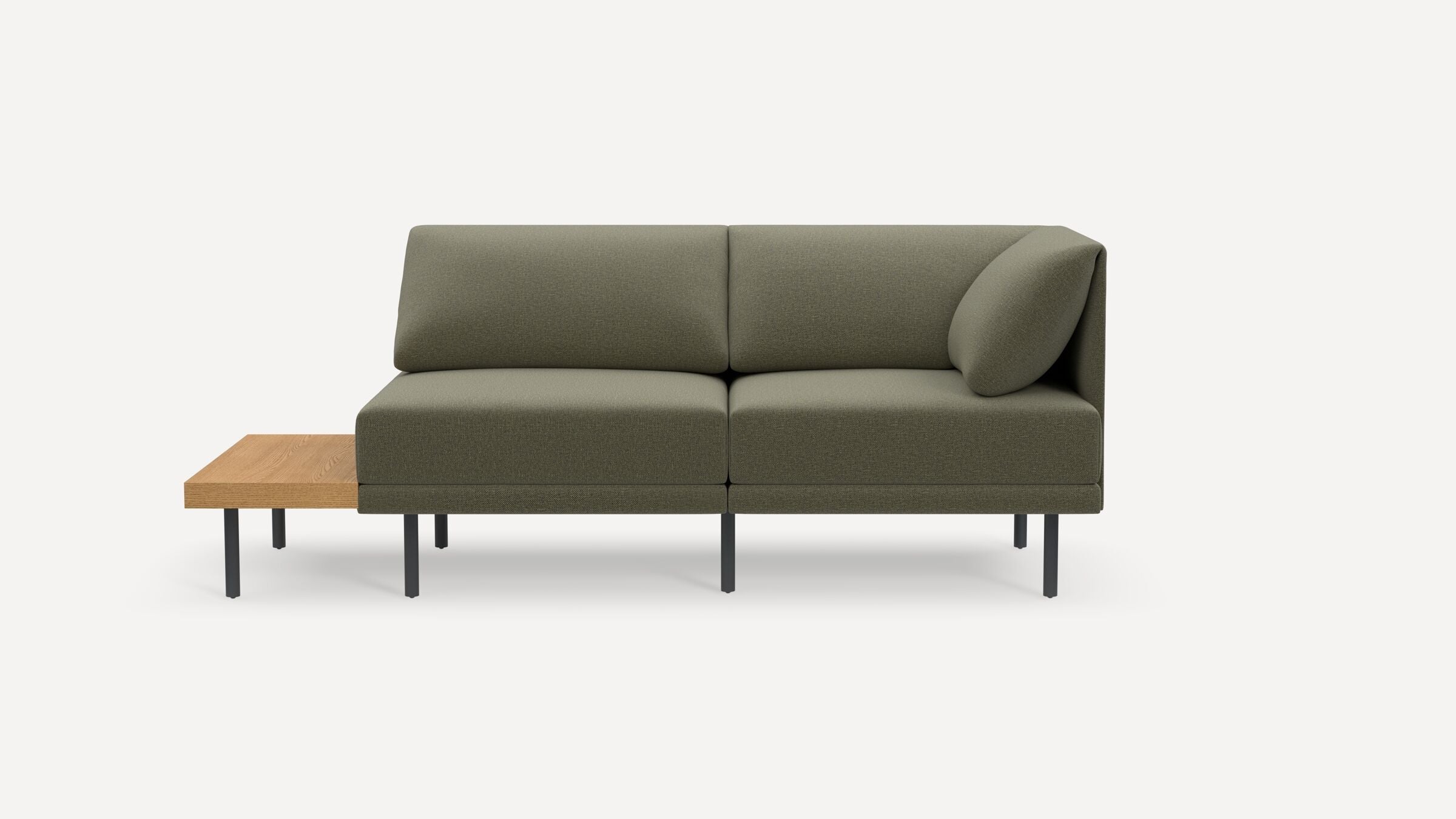 Range Plus 2-Piece One Arm Sofa with Table