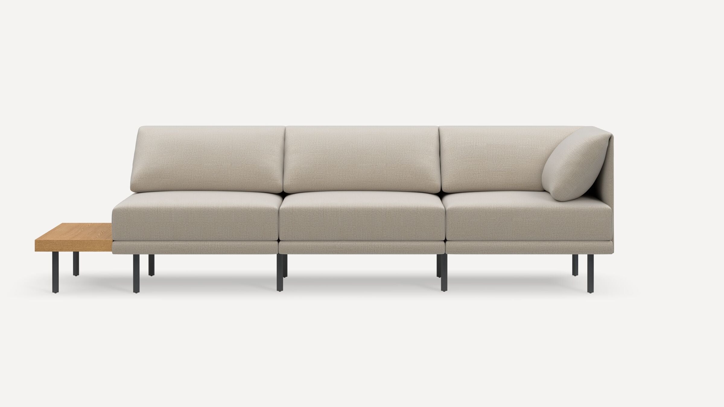 Range Plus 3-Piece One Arm Sofa with Table