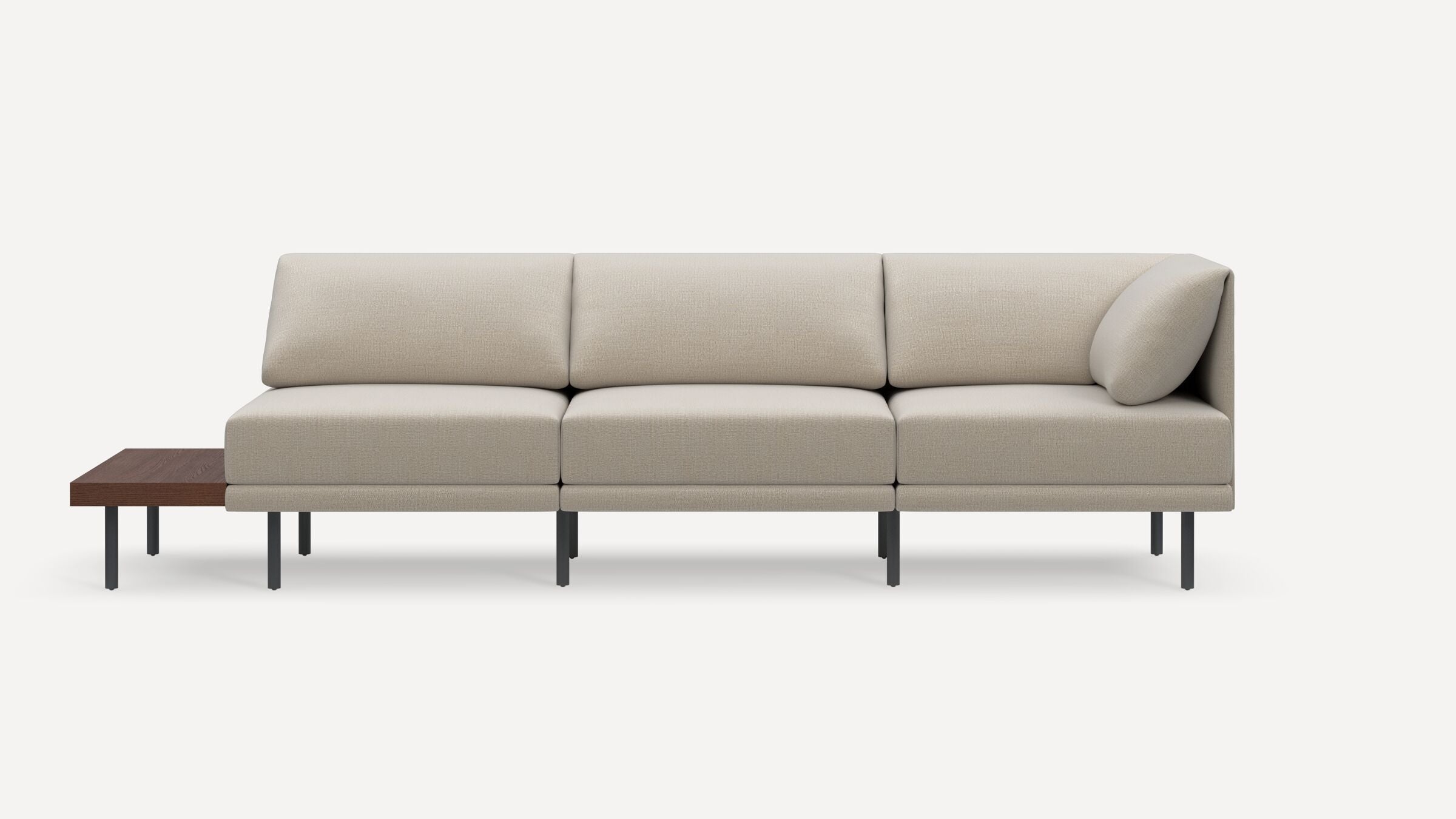 Range Plus 3-Piece One Arm Sofa with Table