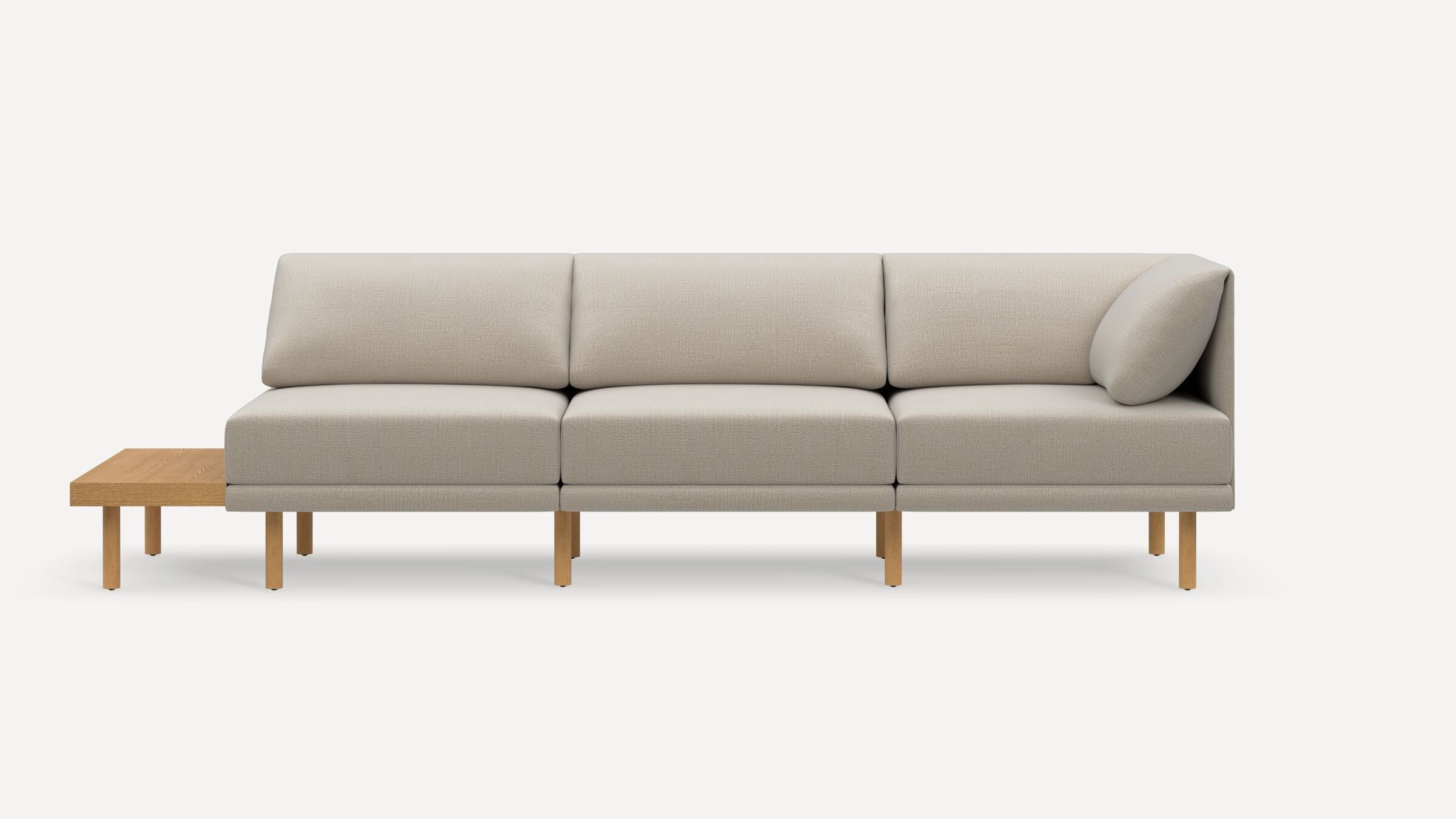 Range Plus 3-Piece One Arm Sofa with Table