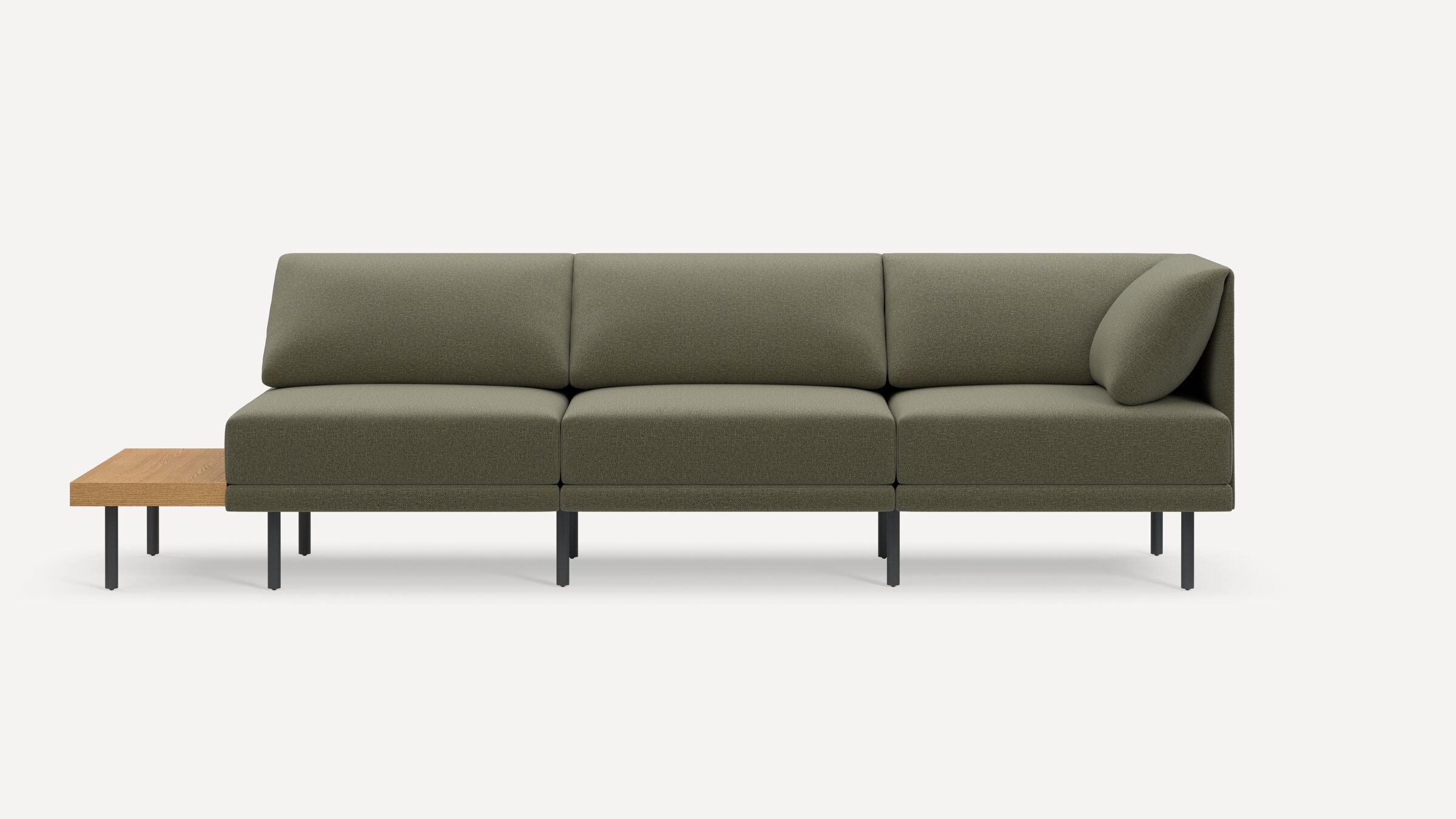 Range Plus 3-Piece One Arm Sofa with Table