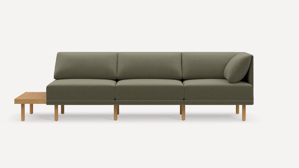 Range Plus 3-Piece One Arm Sofa with Table