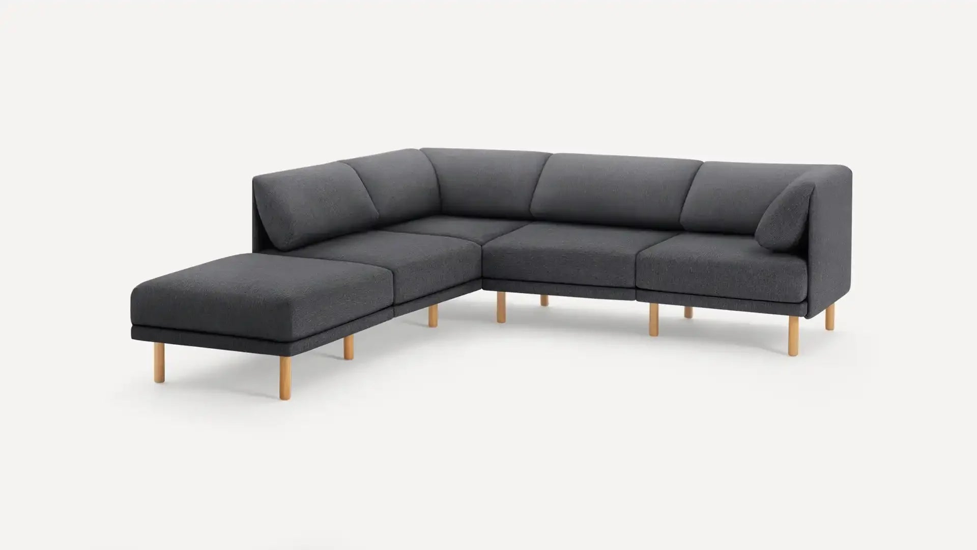 Range 5-Piece One Arm Sectional Lounger