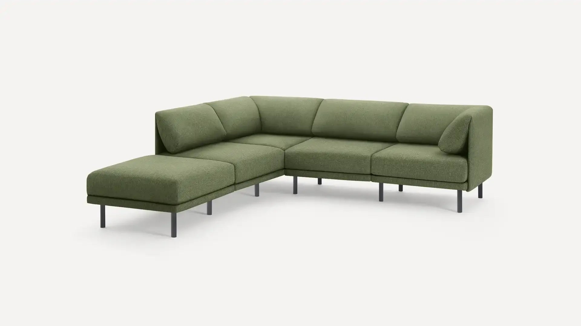 Range 5-Piece One Arm Sectional Lounger