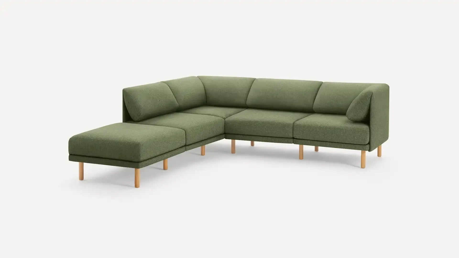 Range 5-Piece One Arm Sectional Lounger