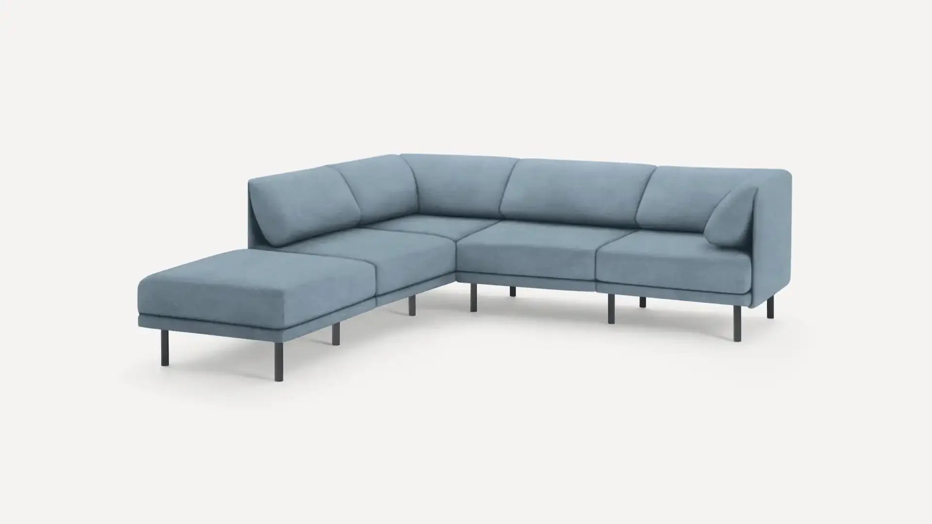 Range 5-Piece One Arm Sectional Lounger
