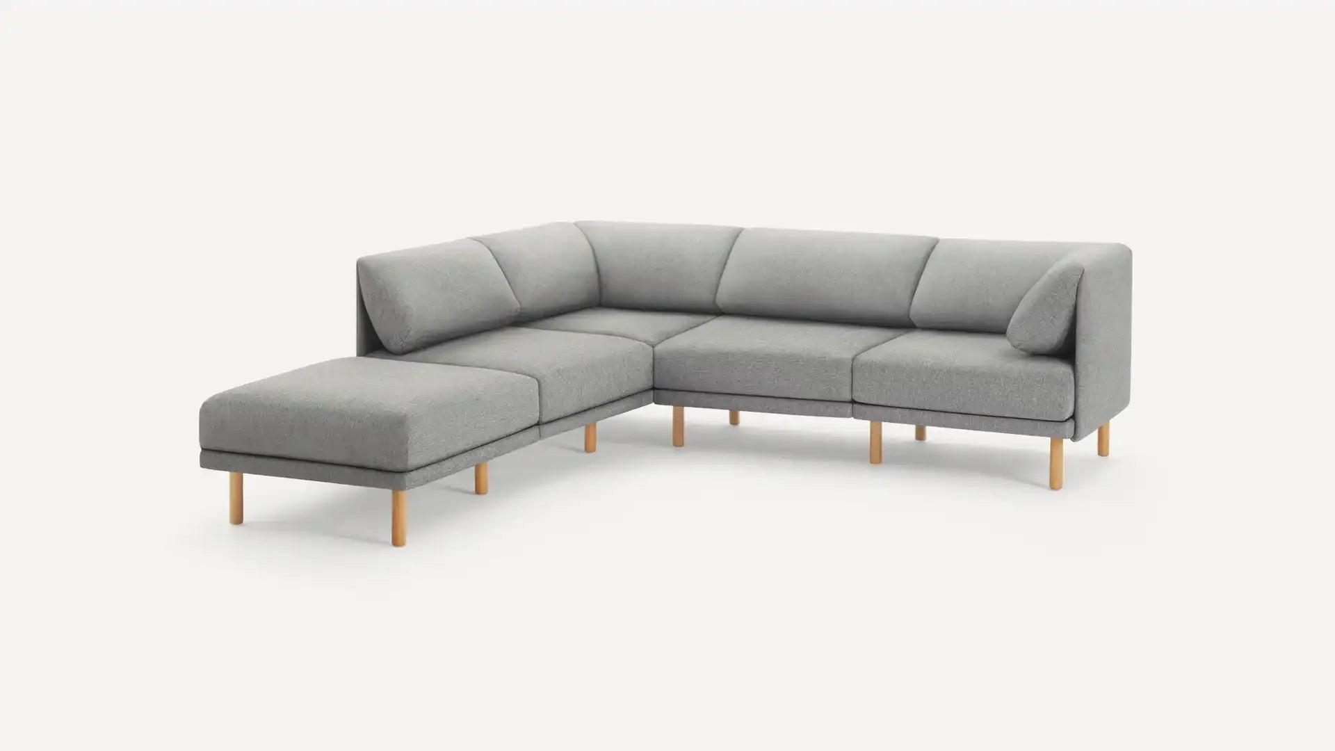 Range 5-Piece One Arm Sectional Lounger