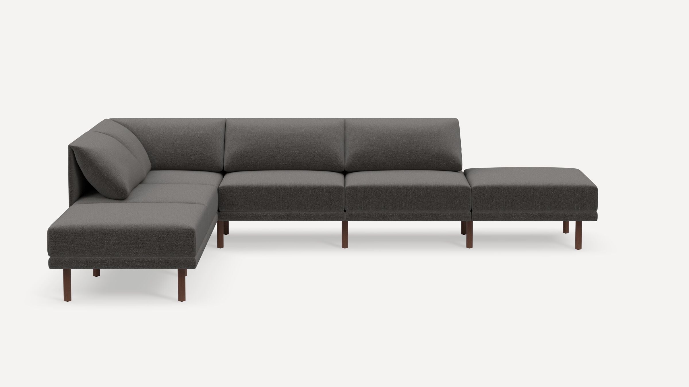 Range Plus 6-Piece Open Sectional Double Lounger