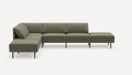 Range Plus 6-Piece Open Sectional Double Lounger