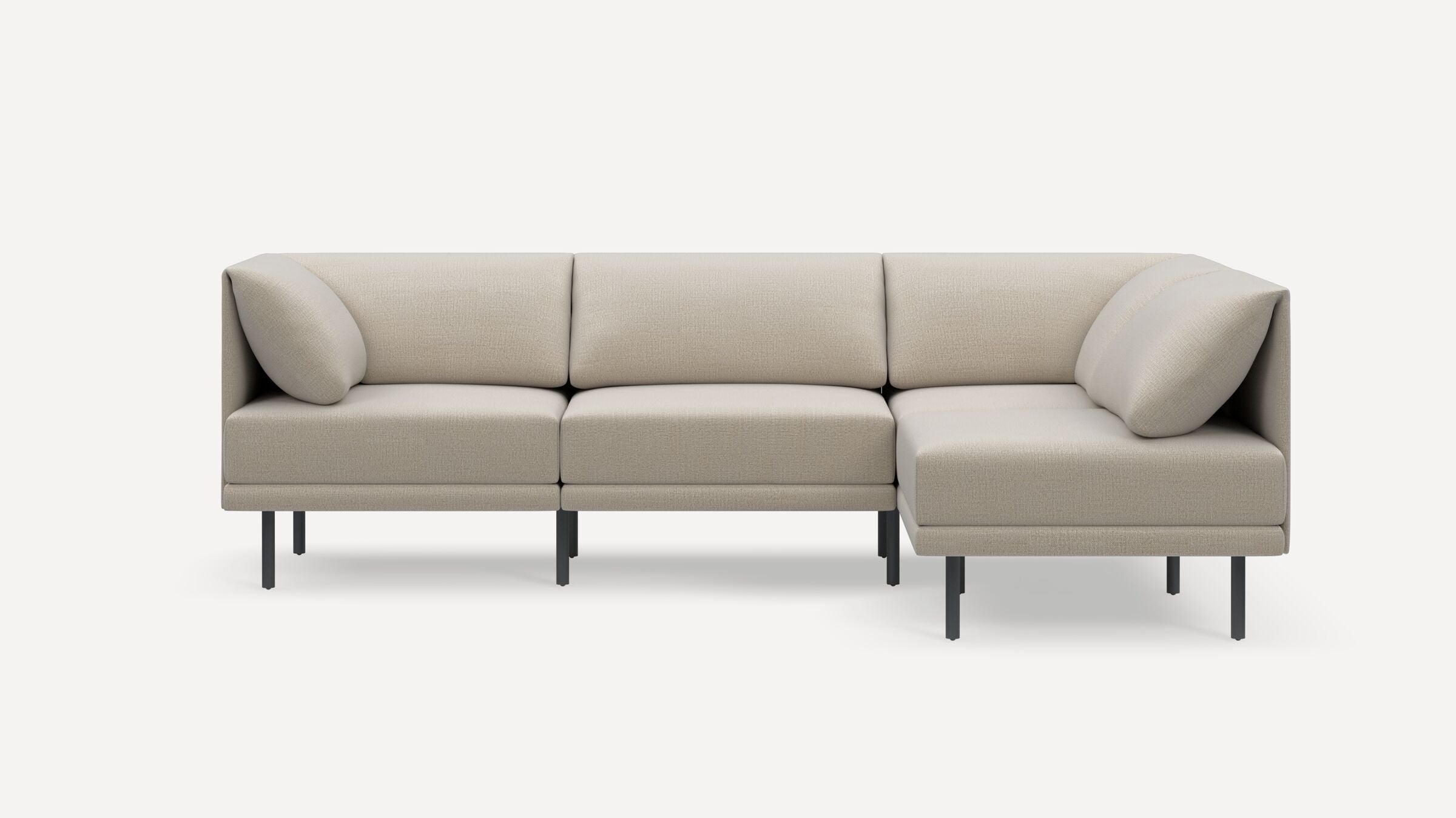 Range Plus 4-Piece One Arm Sectional