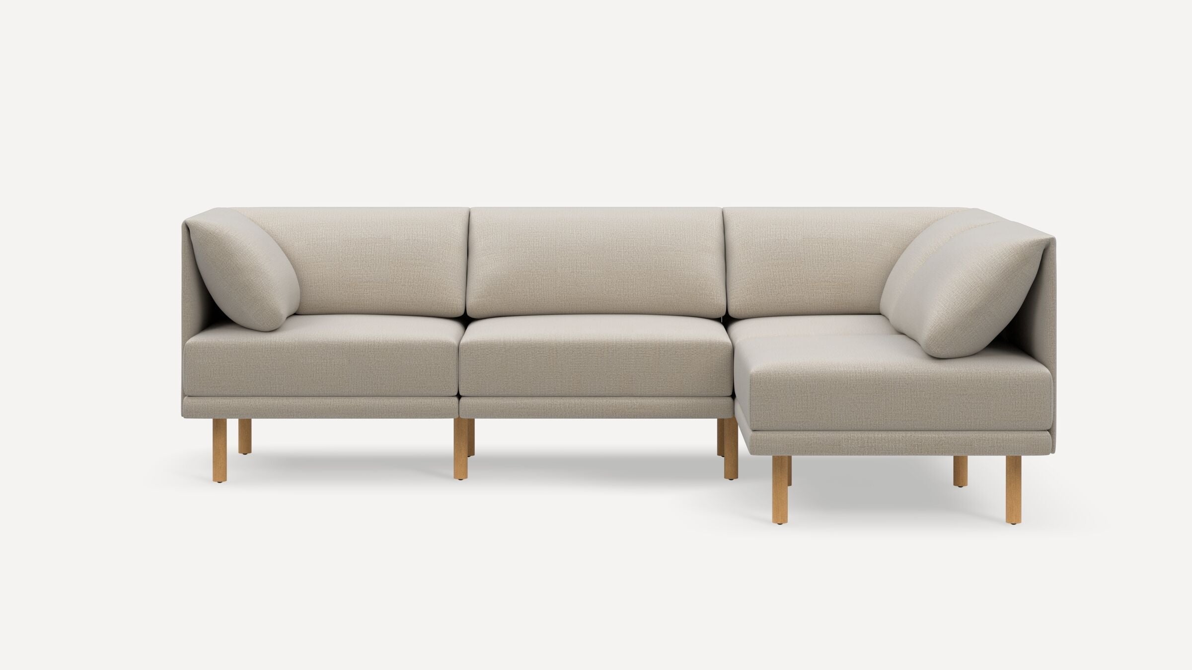 Range Plus 4-Piece One Arm Sectional