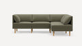 Range Plus 4-Piece One Arm Sectional