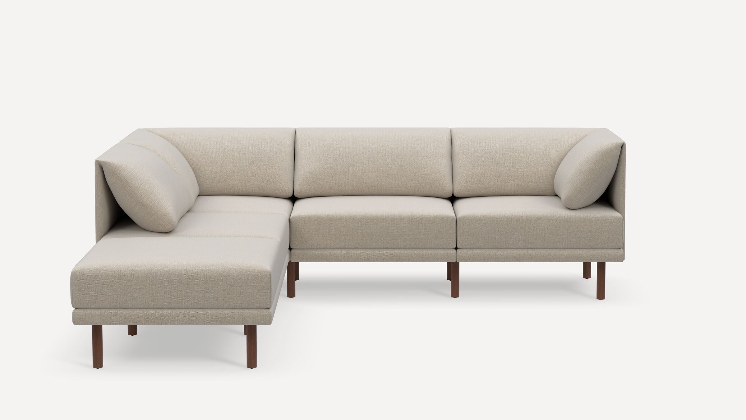 Range Plus 5-Piece One Arm Sectional Lounger