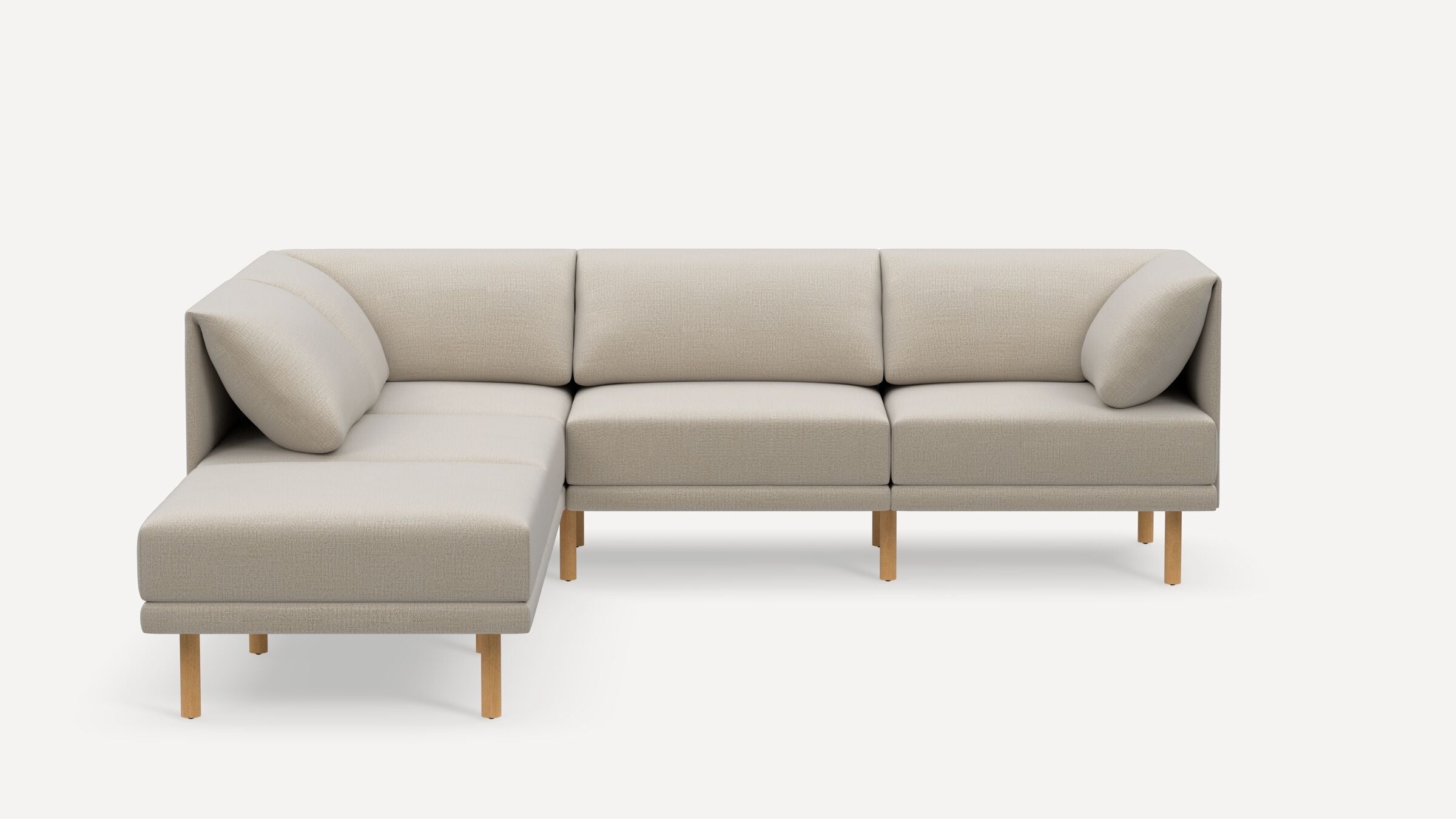 Range Plus 5-Piece One Arm Sectional Lounger