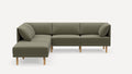 Range Plus 5-Piece One Arm Sectional Lounger