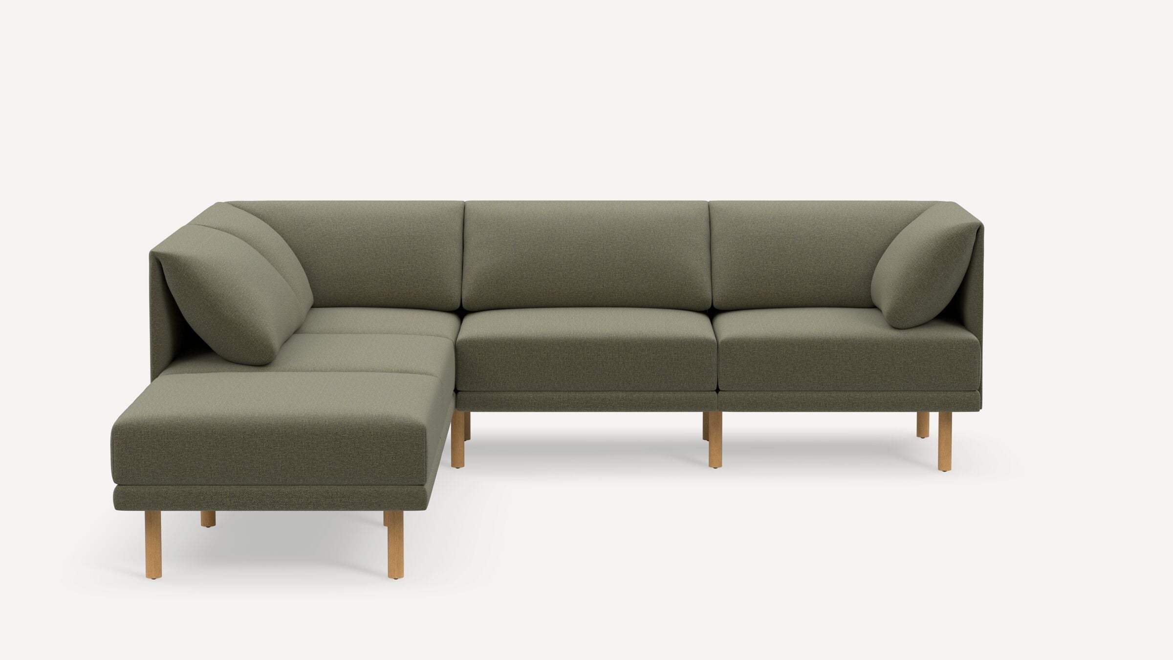 Range Plus 5-Piece One Arm Sectional Lounger