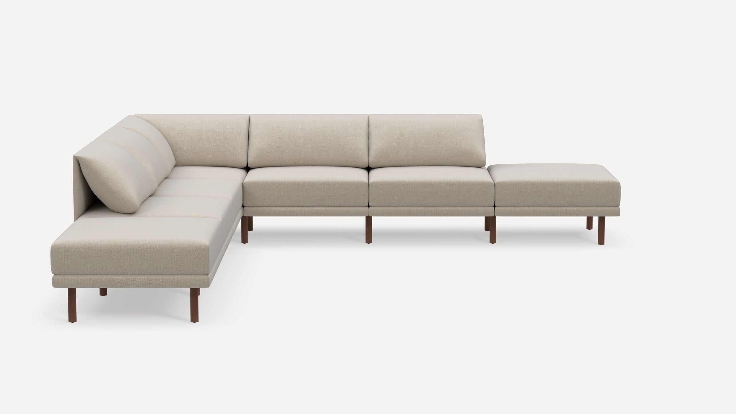 Range Plus 7-Piece Open Sectional Double Lounger