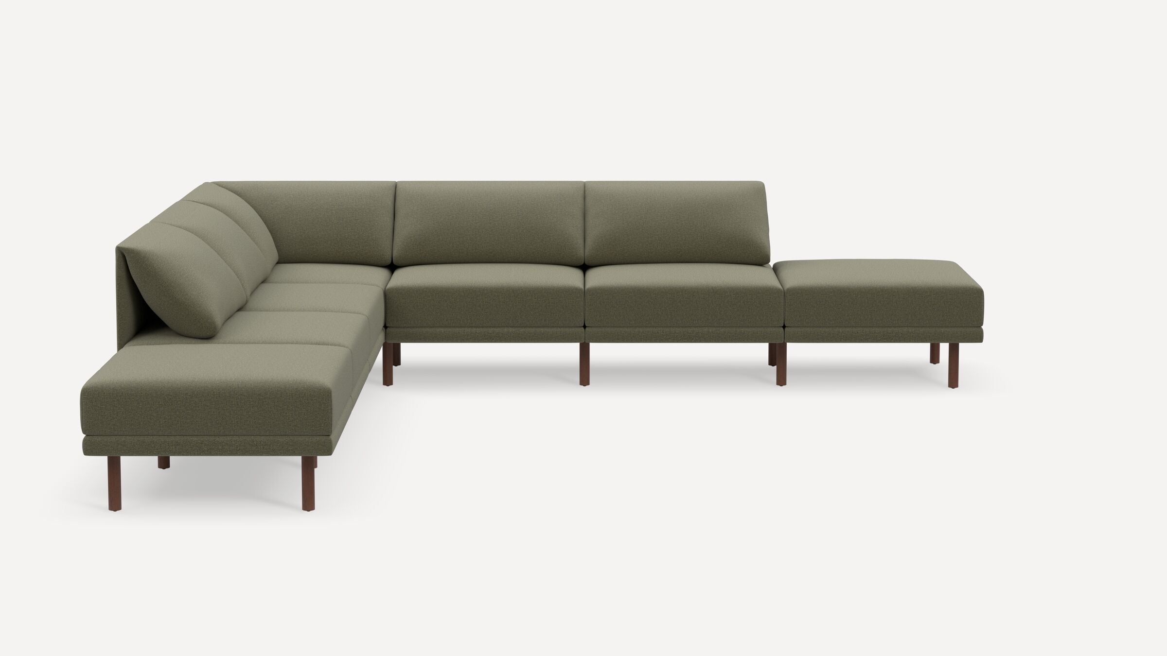 Range Plus 7-Piece Open Sectional Double Lounger