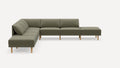 Range Plus 7-Piece Open Sectional Double Lounger