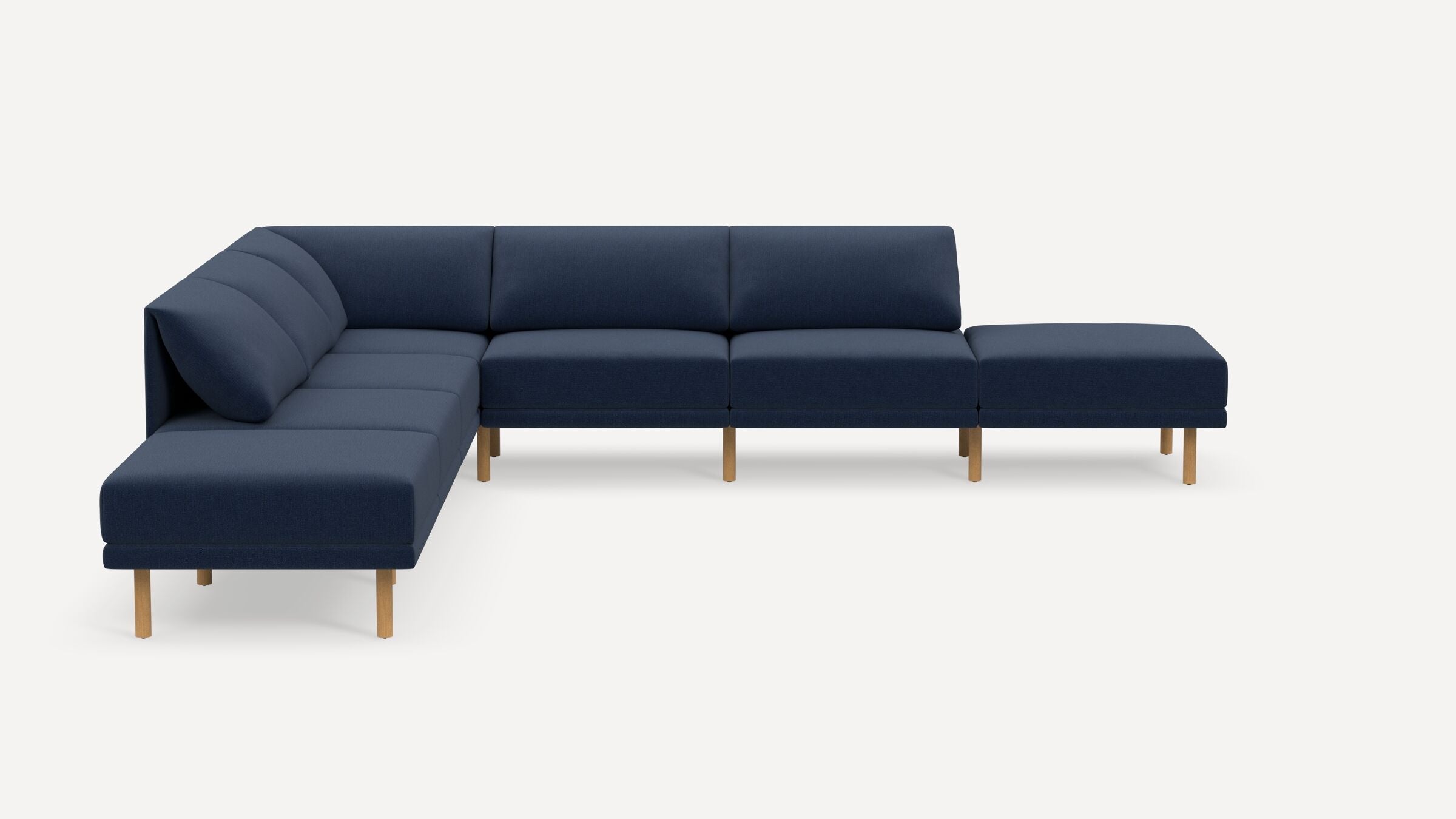 Range Plus 7-Piece Open Sectional Double Lounger