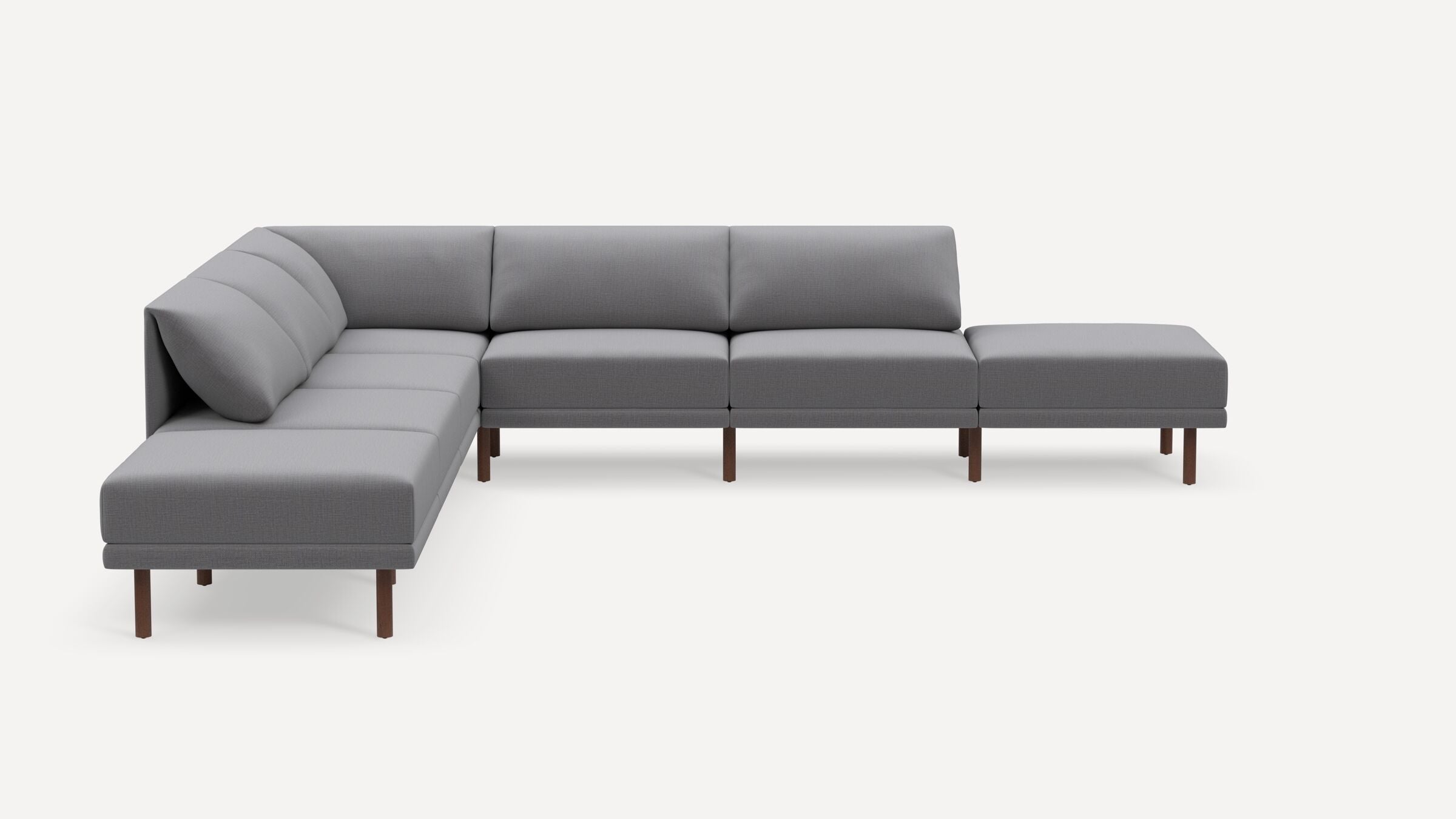 Range Plus 7-Piece Open Sectional Double Lounger