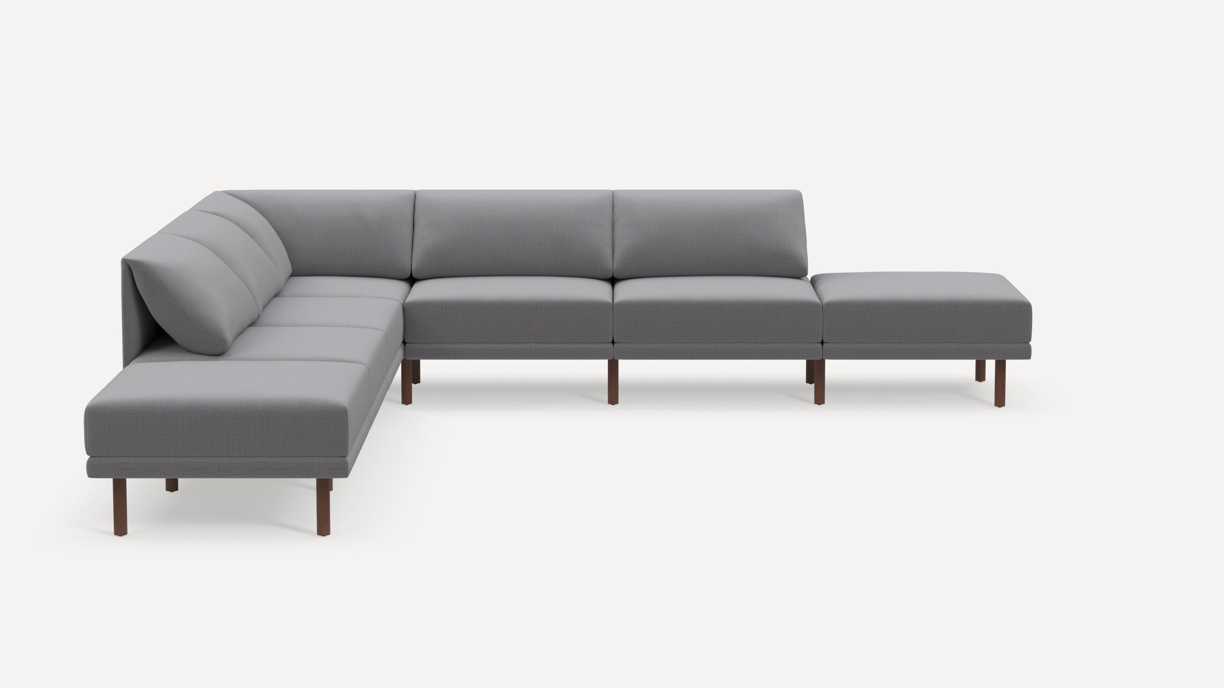 Range Plus 7-Piece Open Sectional Double Lounger