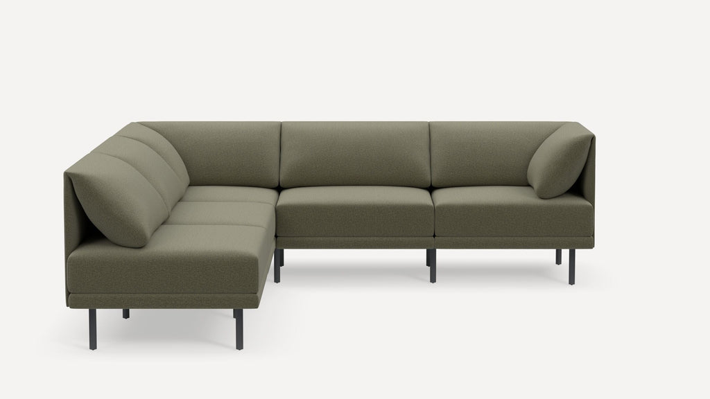 Range Plus 5-Piece One Arm Sectional