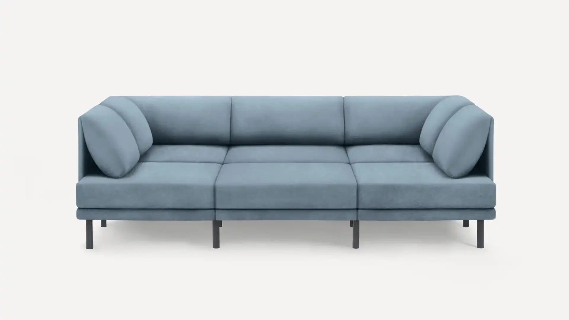Range 6-Piece Open U Sectional Lounger