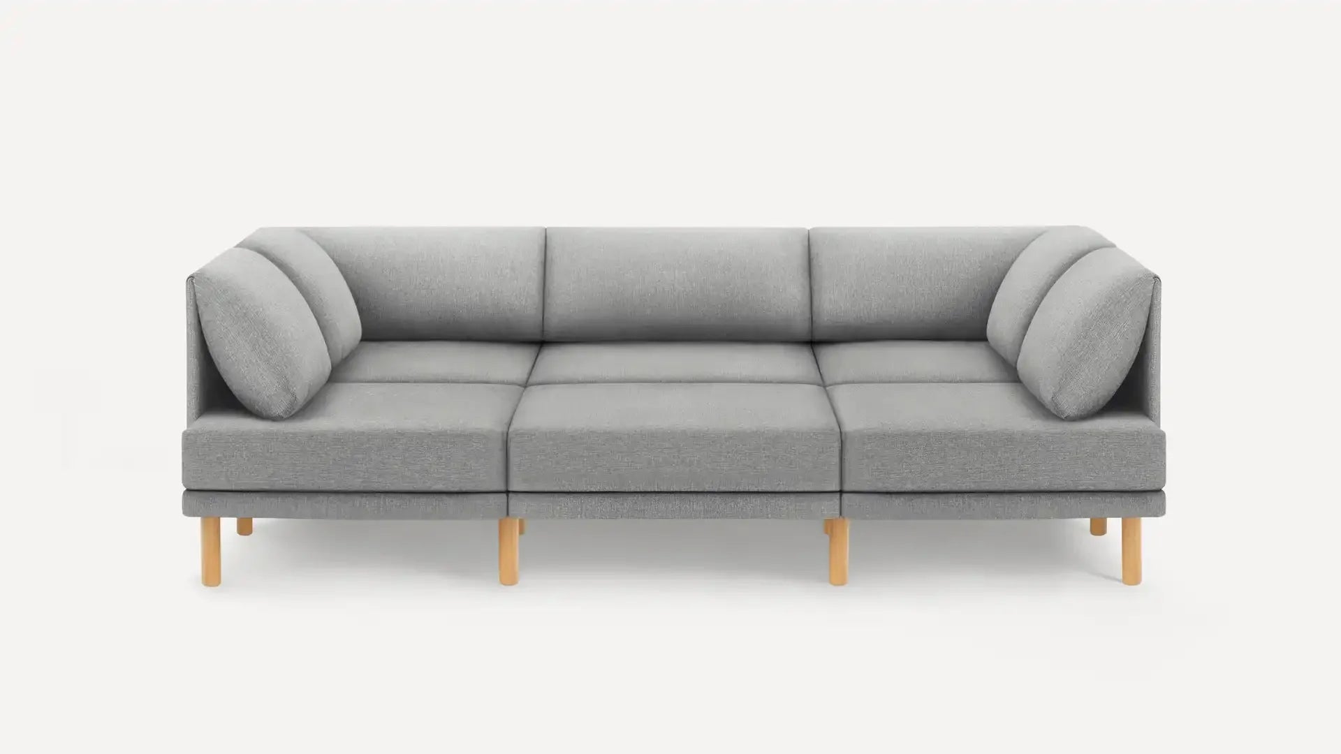 Range 6-Piece Open U Sectional Lounger