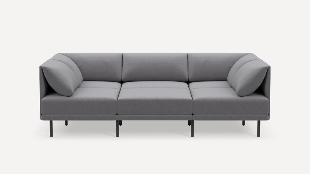 Range Plus 6-Piece Open U Sectional Lounger