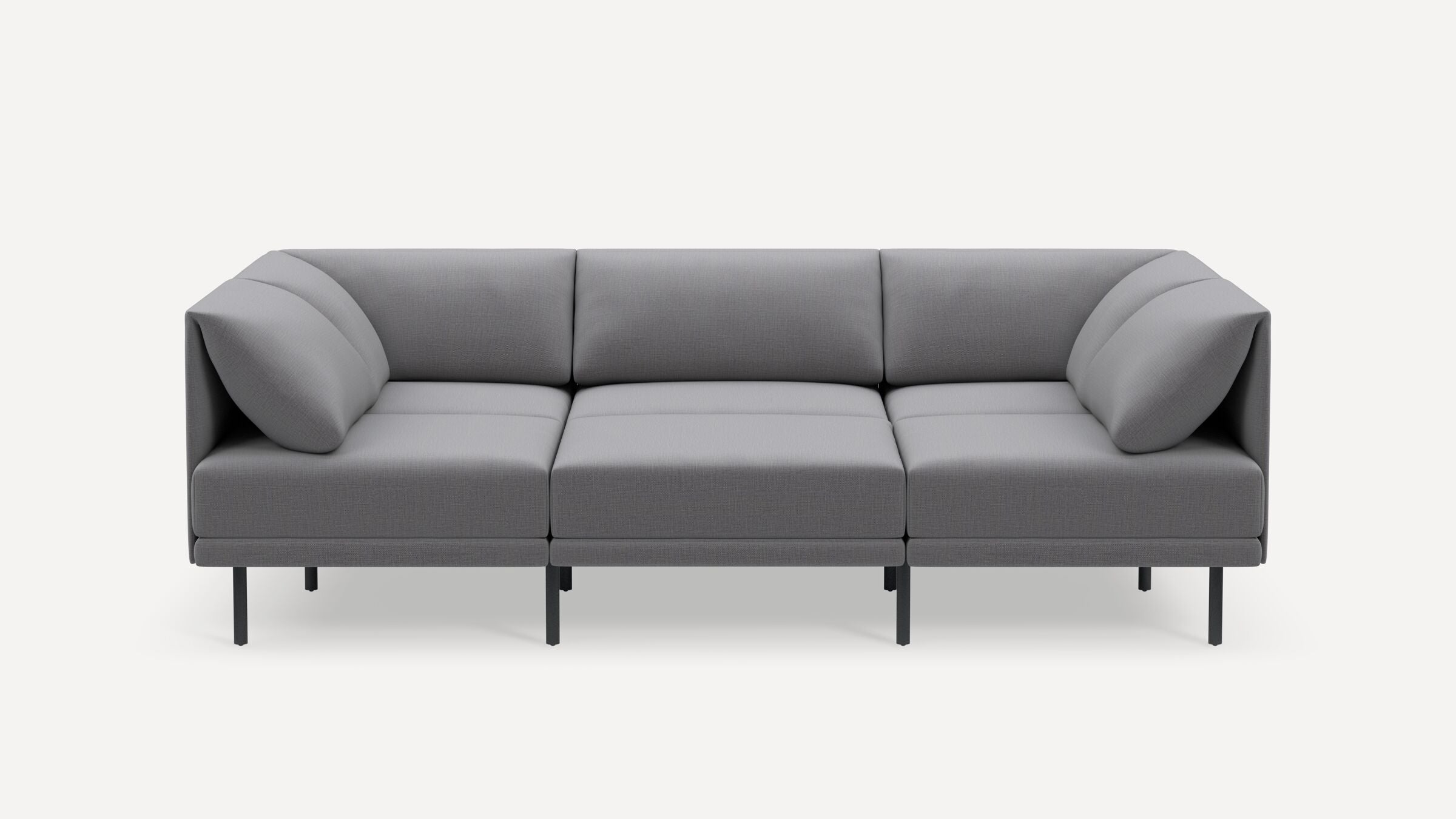 Range Plus 6-Piece Open U Sectional Lounger