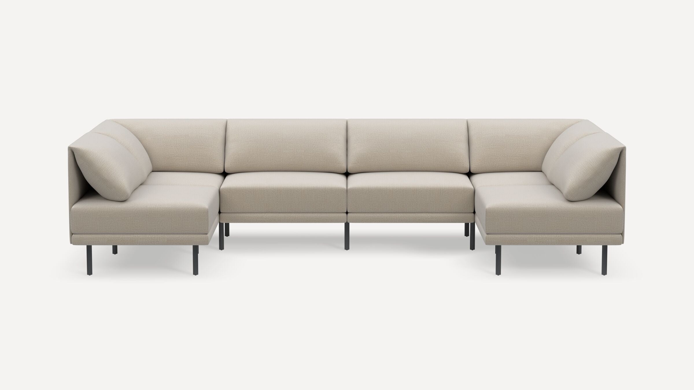 Range Plus 6-Piece Open U Sectional