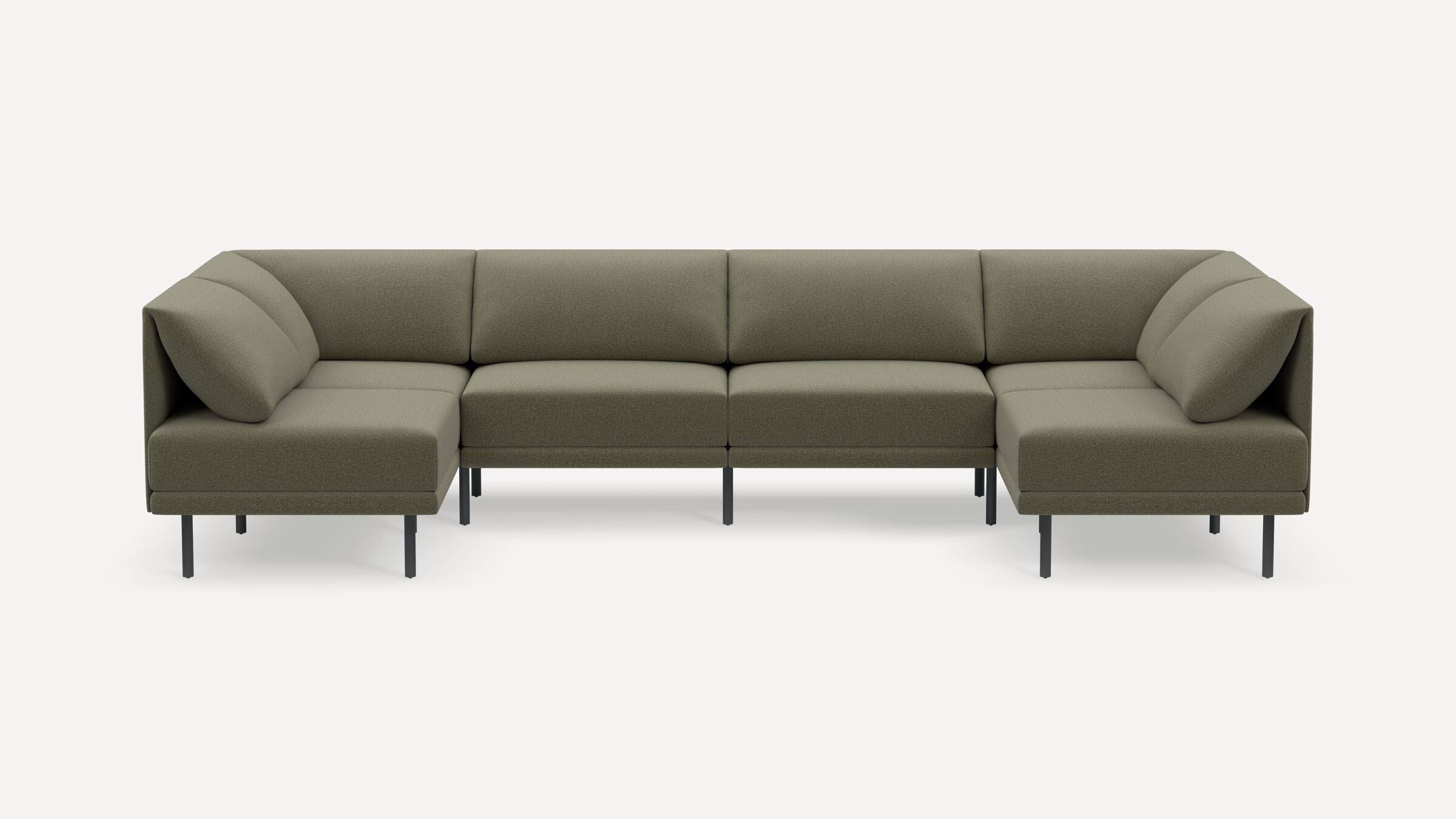 Range Plus 6-Piece Open U Sectional