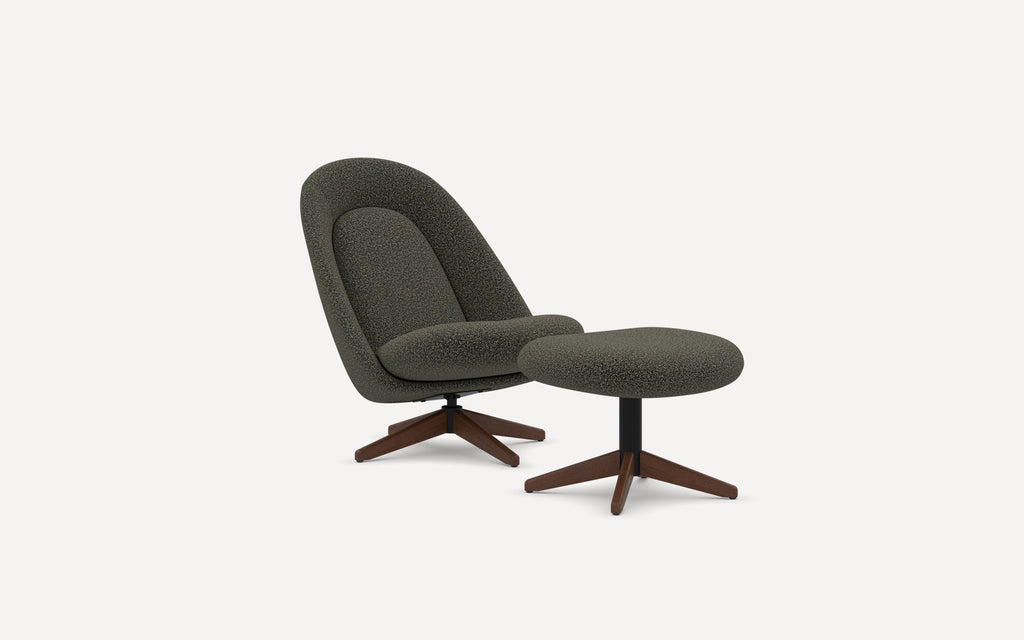Airmail Chair with Ottoman