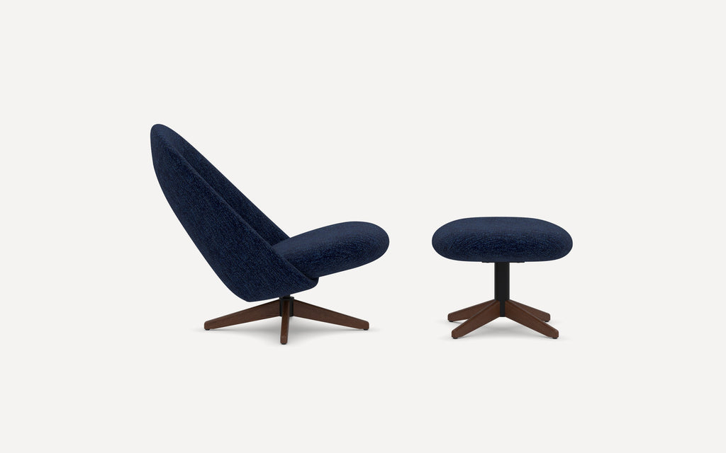 Airmail Chair with Ottoman