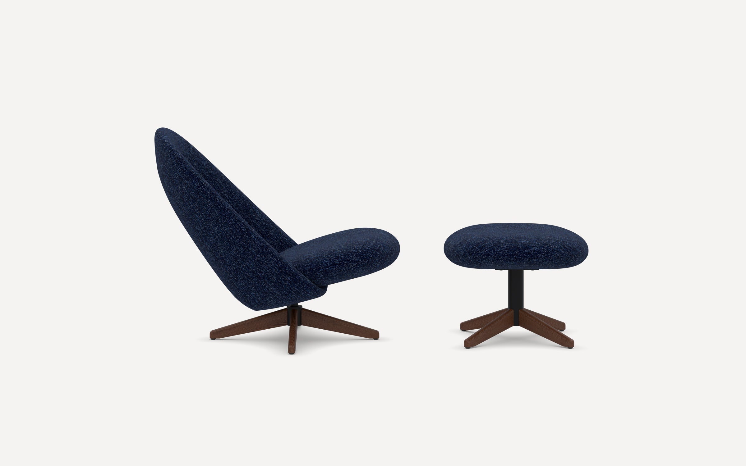 Airmail Chair with Ottoman