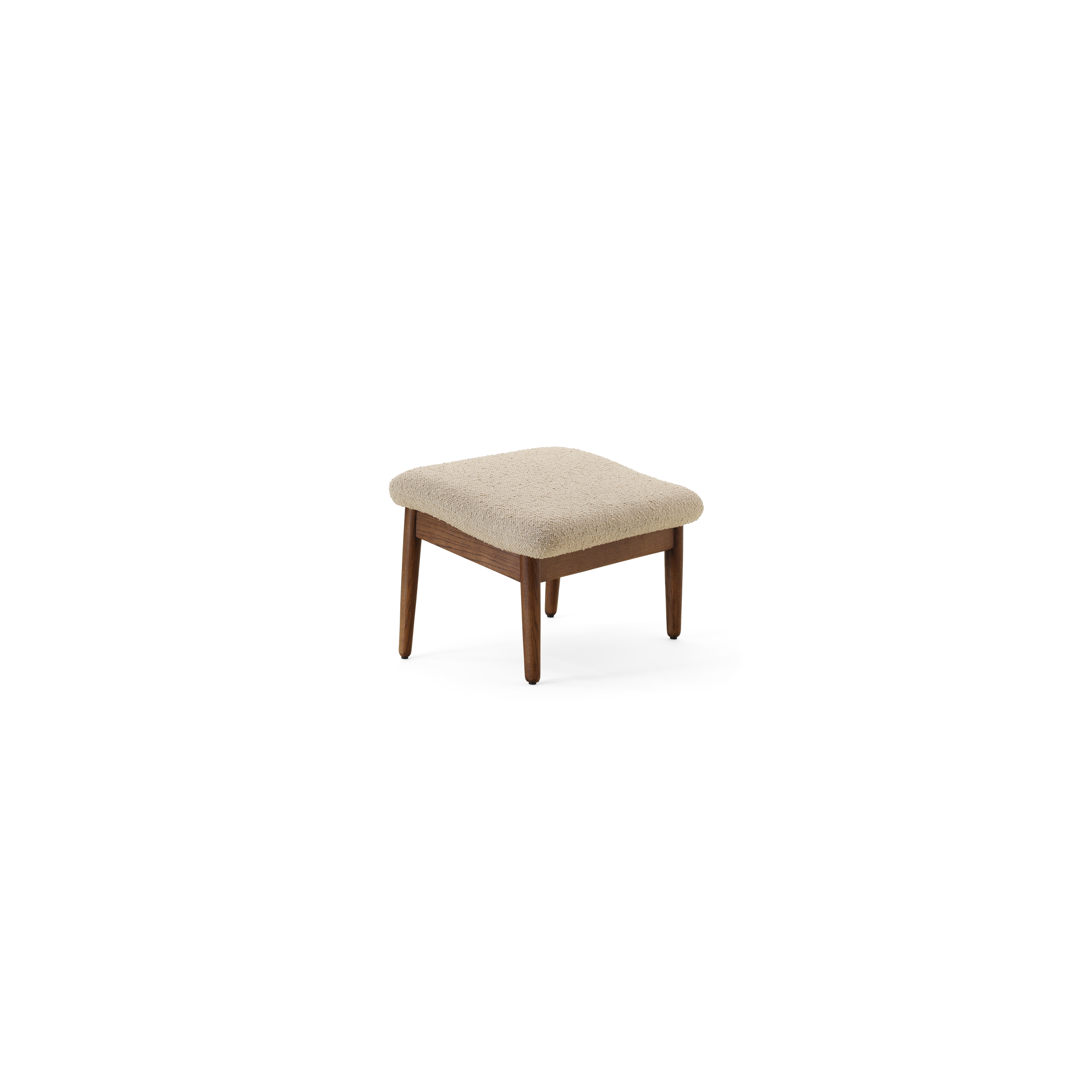 Gimlet Ottoman - Oatmeal - Performance Boucle