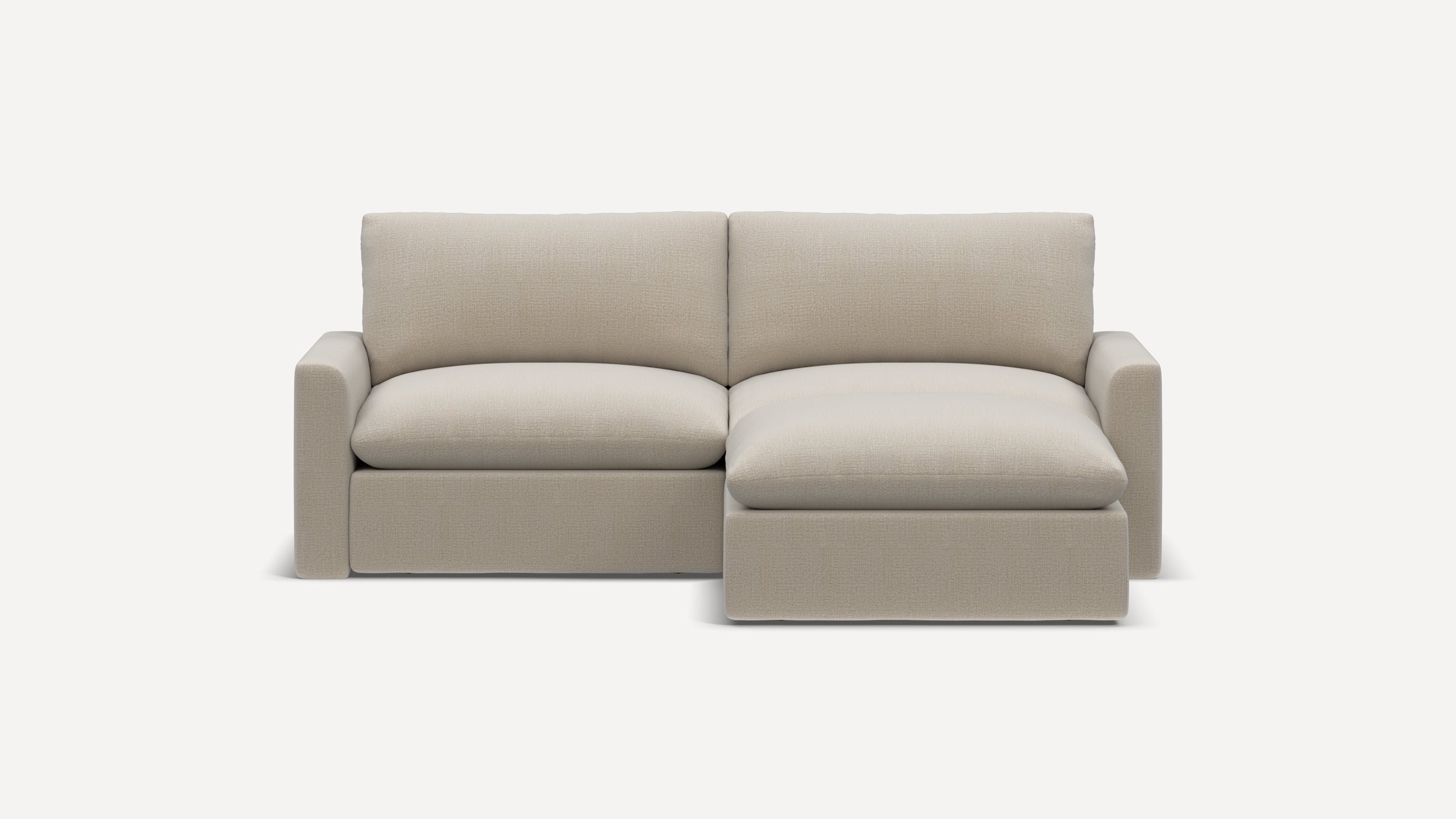Russet 3-Piece Reversible Chaise Sectional