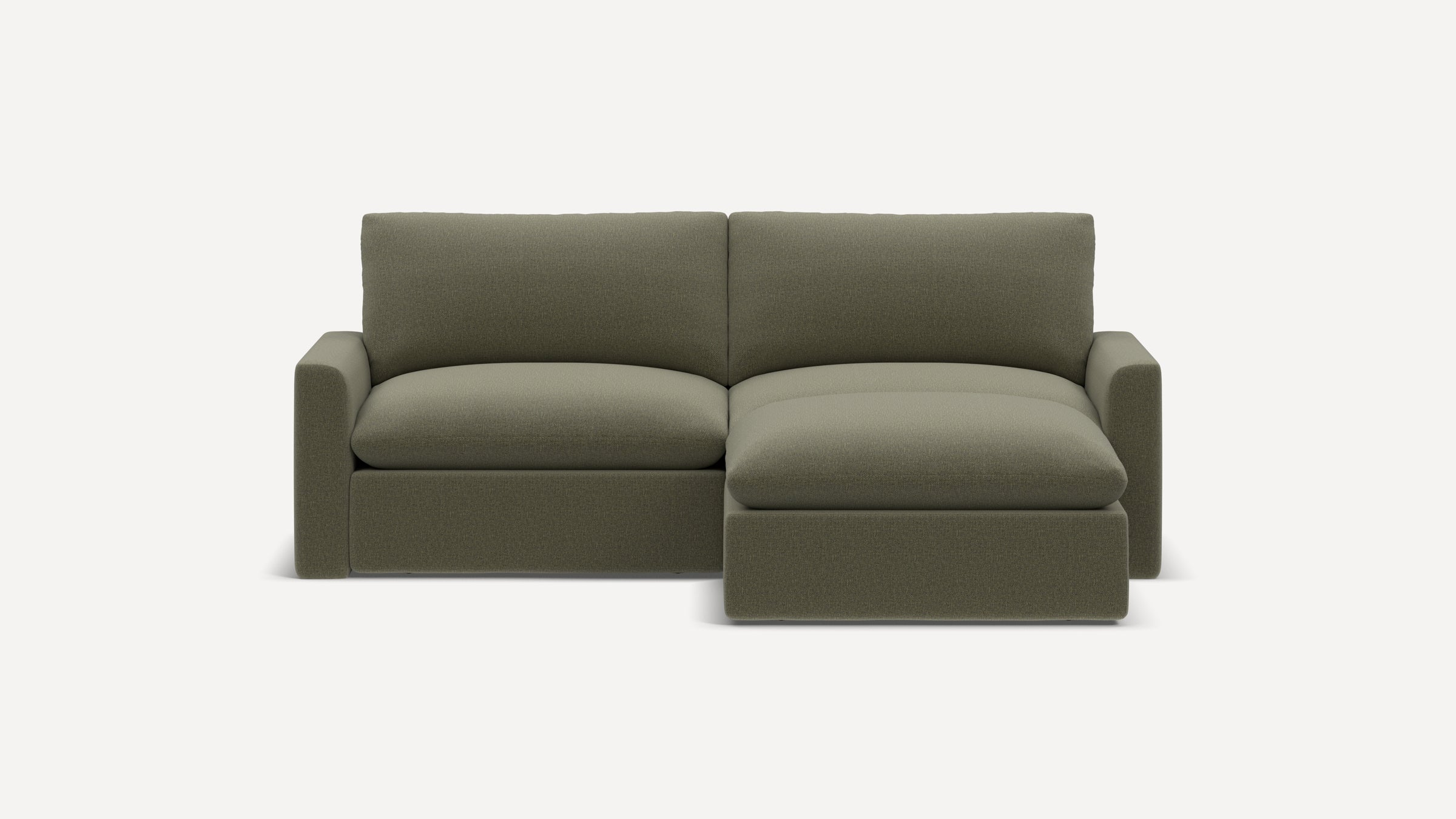 Russet 3-Piece Reversible Chaise Sectional
