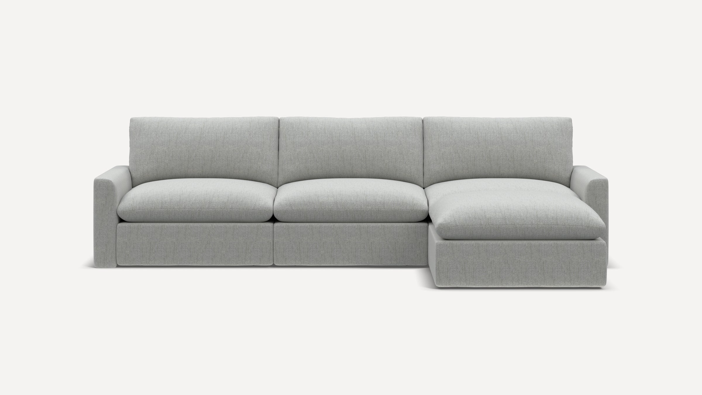 Russet 4-Piece Reversible Chaise Sectional